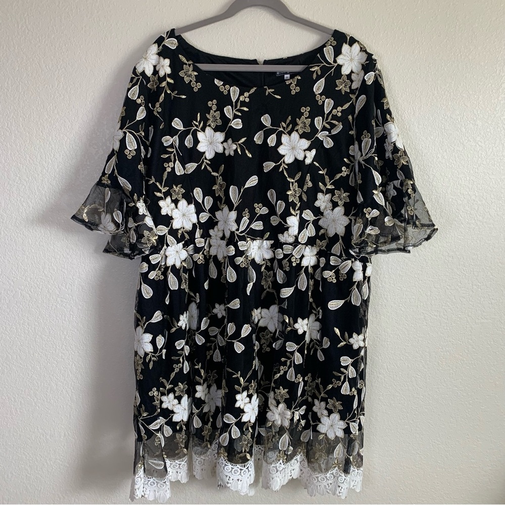 Embroidered dress